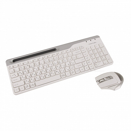 Клавиатура+мышь беспроводная A4tech Fstyler FB2535C-Icy White