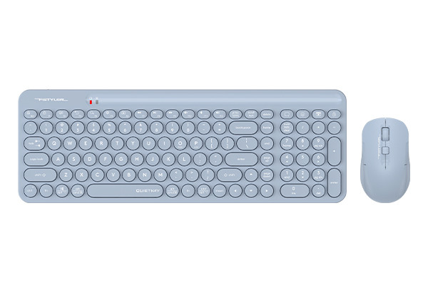 Клавиатура+мышь беспроводная A4tech Fstyler FG3300 Air Blue