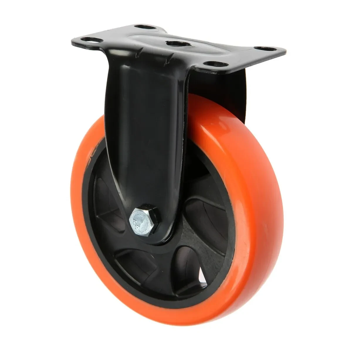 Колесо неповоротное Orient WRTP125 d=120мм полиуретан