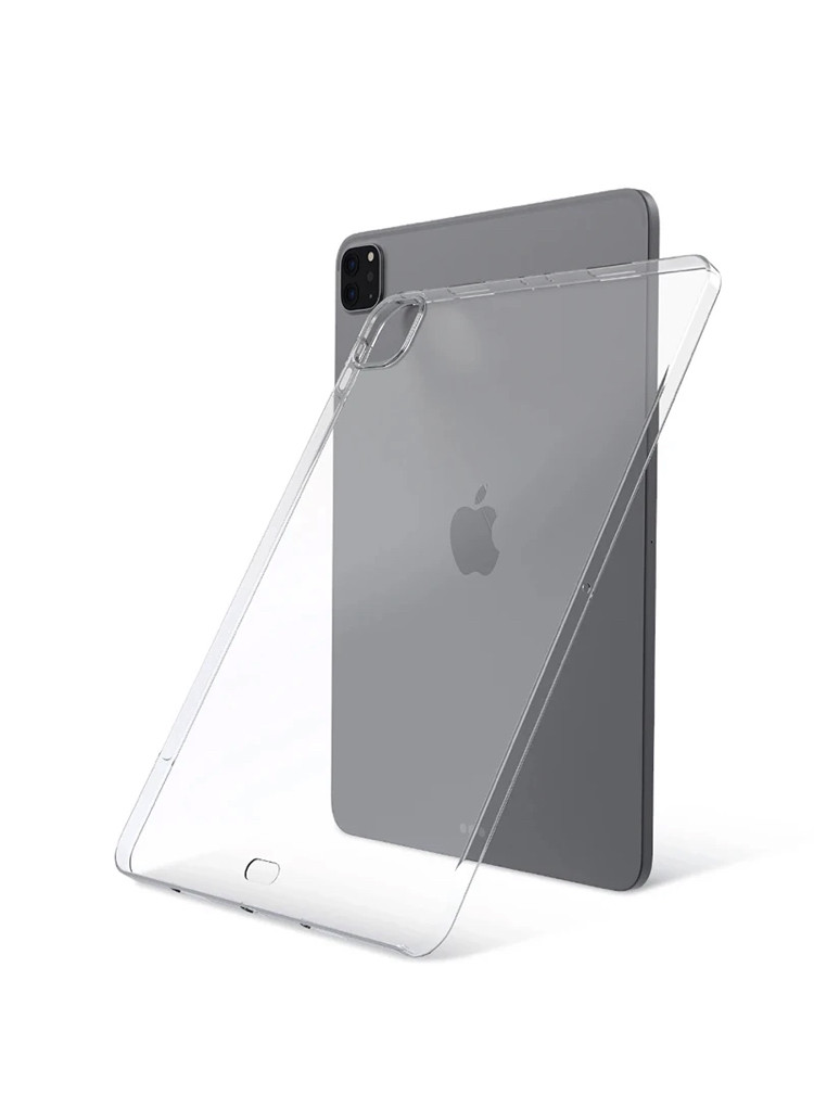 Чехол накладка Leather Case для iPad 10.9 (2019-2022), прозрачный, фото 1
