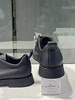 Мягкие женские лоферы черного цвета на шнуровке. Качественная женская обувь., фото 4