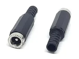 Разъем питания DC папа под пайку на кабель 2A D5.5X2.1MM