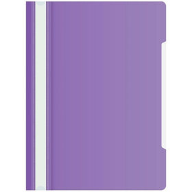 Папка-скоросшиватель Бюрократ, А4, 160 мкм, фиолетовая