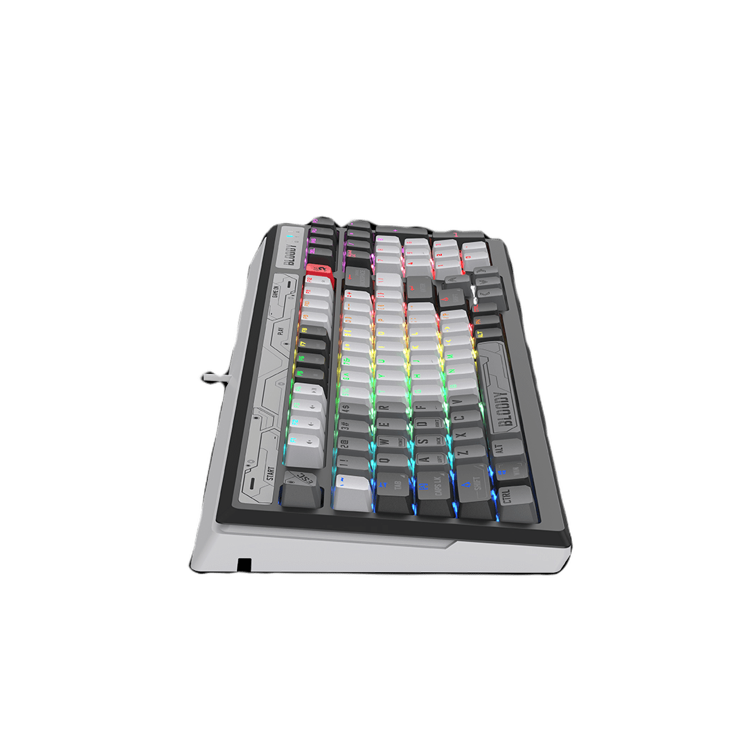 Клавиатура игровая Bloody B950 Grey <компакт, RGB-LED, USB, мех клавиатура переключателями> - фото 3 - id-p116544774