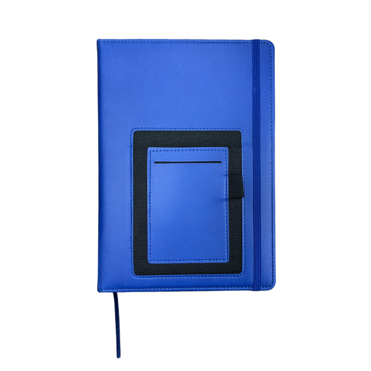 Ежедневник недатированный, А5, с кармашком, синий - фото 1 - id-p116544823