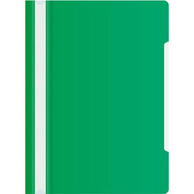 Папка-скоросшиватель Бюрократ, А4, 160 мкм, зеленая