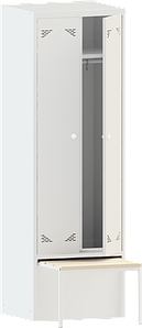 Шкаф одежный двустворчатый ШО 2С/800