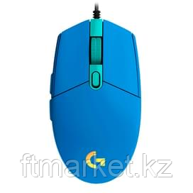 Logitech G102 LIGHTSYNC BLUE 8000dpi/USB/2М/RGB ойын тінтуірі (910-005801), фото 1