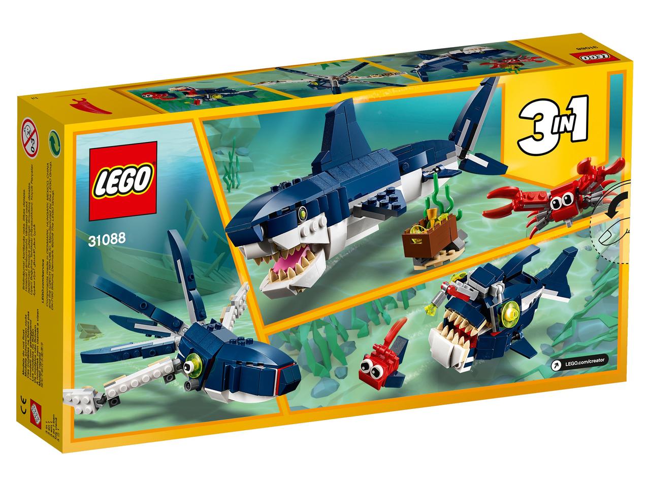 31088 Lego Creator Обитатели морских глубин, Лего Криэйтор - фото 2 - id-p116281468