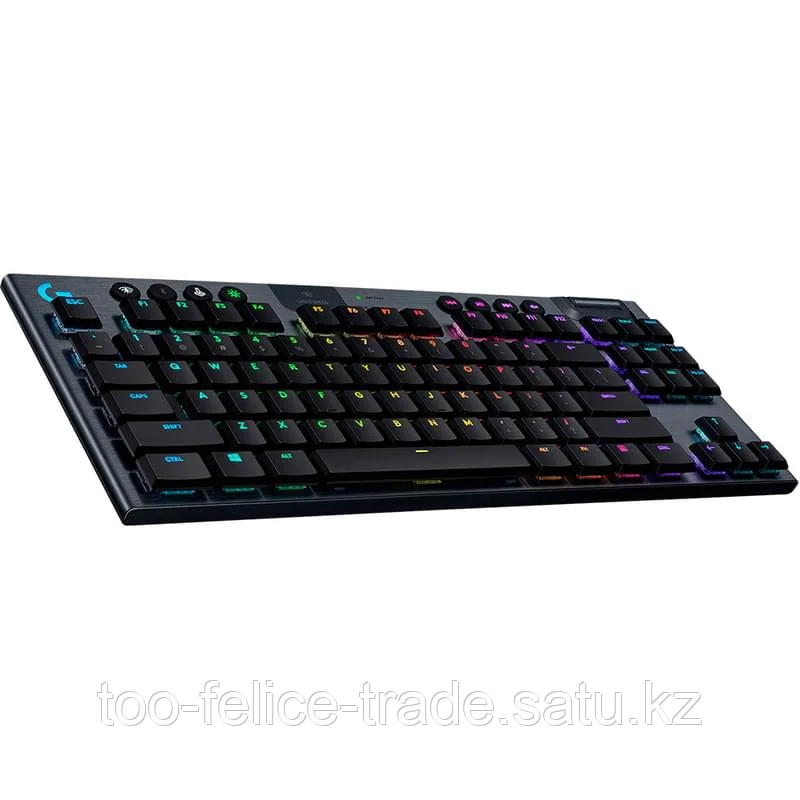 Клавиатура игровая Logitech G915 Carbon RUS/BT/RGB/TACTILE(920-008909) - фото 1 - id-p116457040