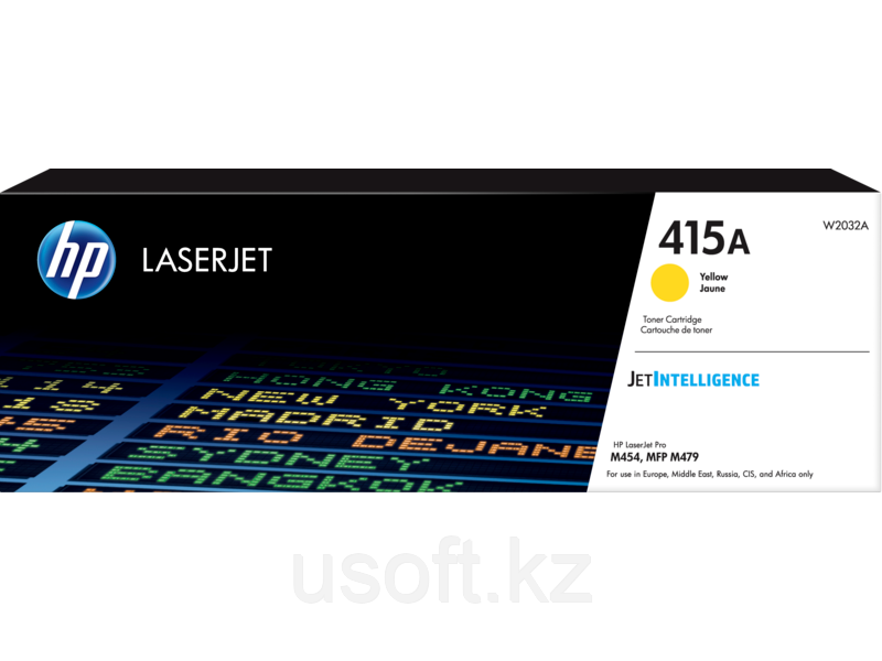 Оригинальный лазерный картридж HP W2032A LaserJet 415A, желтый, 2100 стр. - фото 1 - id-p116549923