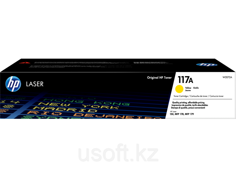 Тонер-картридж 117A Yellow Original Laser для Color LaserJet 150/178/179
