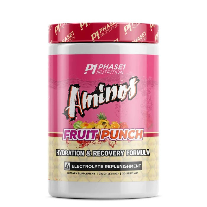 Aminos, 30 порций, Phase On Nutrition Fruit punch - фото 1 - id-p110723678