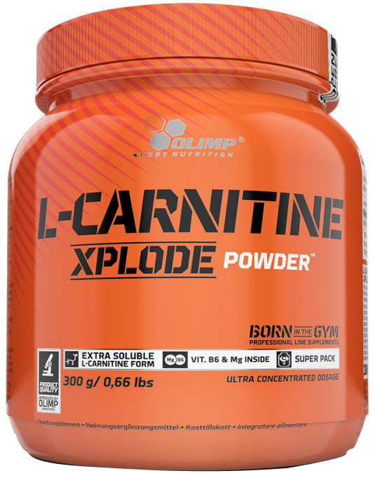 Л-карнитин L-Carnitine Xplode Powder, 300 g, Olimp Nutrition Cherry - фото 1 - id-p106688940