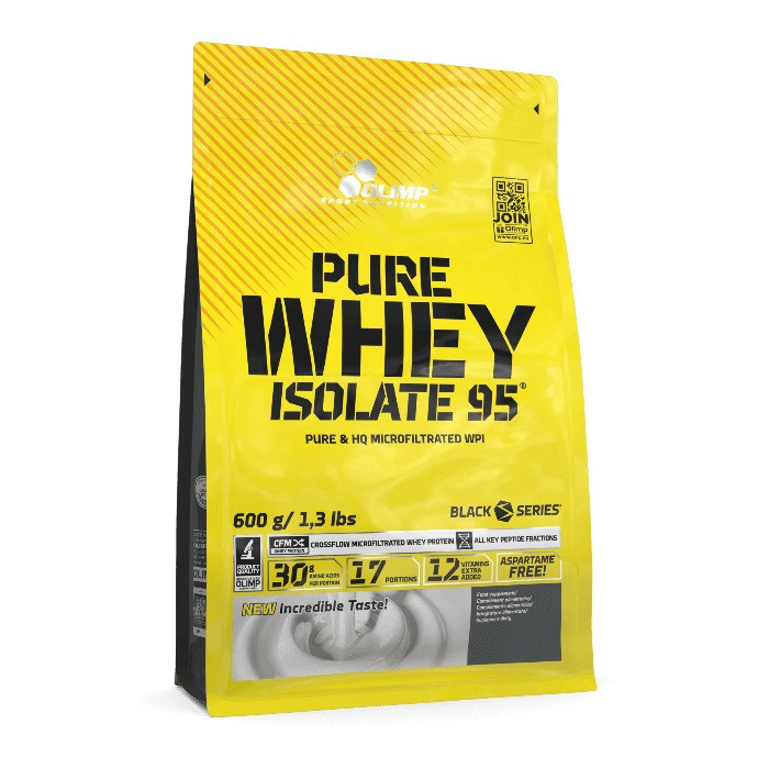 Протеин Pure Whey Isolate 95, 600 g, Olimp Nutrition Cherry yogurt - фото 1 - id-p106688086