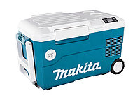 DCW180Z MAKITA Холодильник с подогревом LXT 3 режима питания: 2х18 В, 12 В/24 В, 220 В, 20 лот -18 до 10 °C,