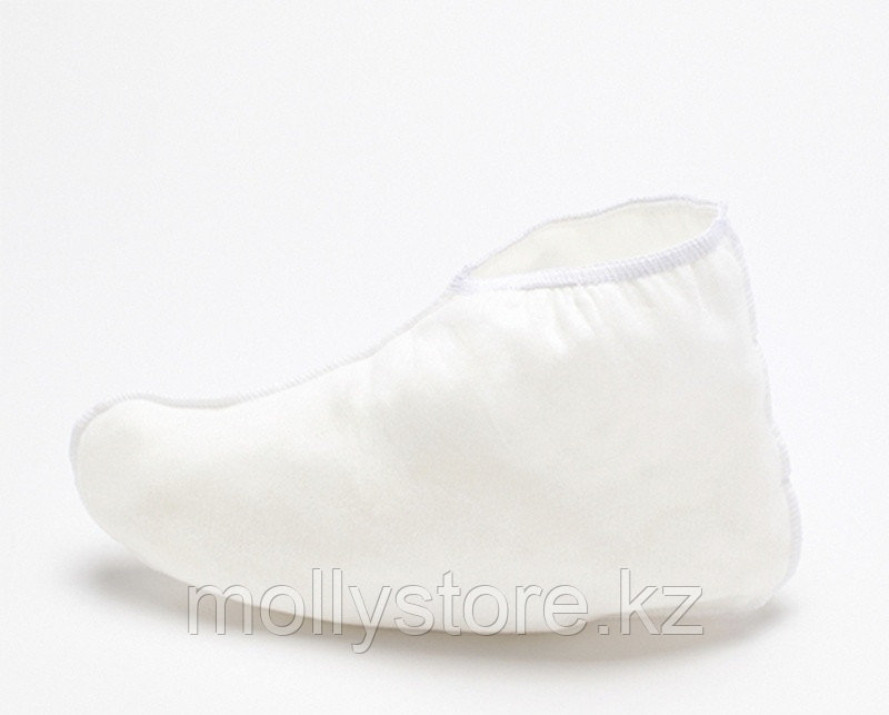 "Чистовье" Носки для парафинотерапии из спанлейса утолщенные, белый, 1 пар/упк - фото 1 - id-p115937047