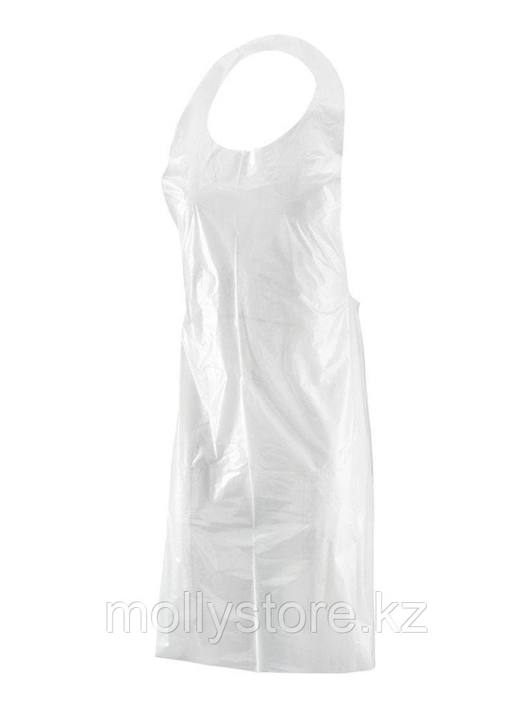 Фартук Elegreen одноразовый белый Эконом 68х110 п/э, фото 1