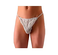 Трусы бикини мужские из спанбонда, белый