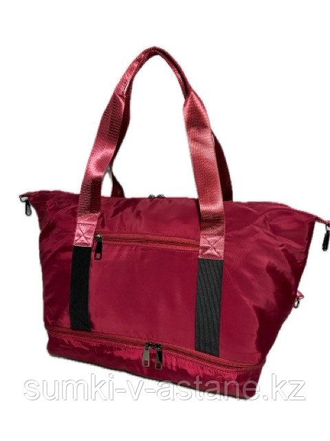 Дорожная сумка, женская "BoBo", ручная кладь, двойное дно. - фото 1 - id-p116551642