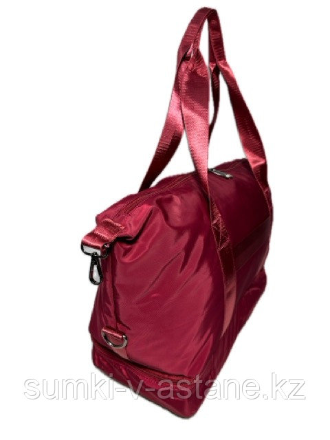 Дорожная сумка, женская "BoBo", ручная кладь, двойное дно. - фото 7 - id-p116551642
