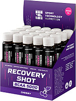 Аминокислоты Recovery shot ВСАА 5000, 25 ml, НПО Спортивные Технологии" cherry/вишня
