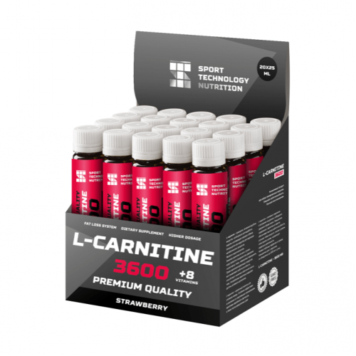 Жиросжигатель L-carnitine 3600, 25 ml, НПО Спортивные Технологии mojito/мохито - фото 1 - id-p114112982