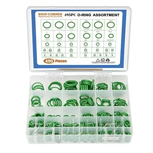 Набор резиновых уплотнительных колец для кондиционера BUS-CORNER 495 штук SAE, фото 1