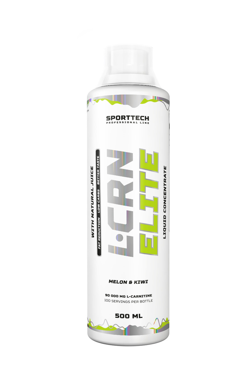 Жиросжигатель L-CARNITINE ELITE 90000 mg melon & kiwi/дыня-киви 0,5л - фото 1 - id-p114227879