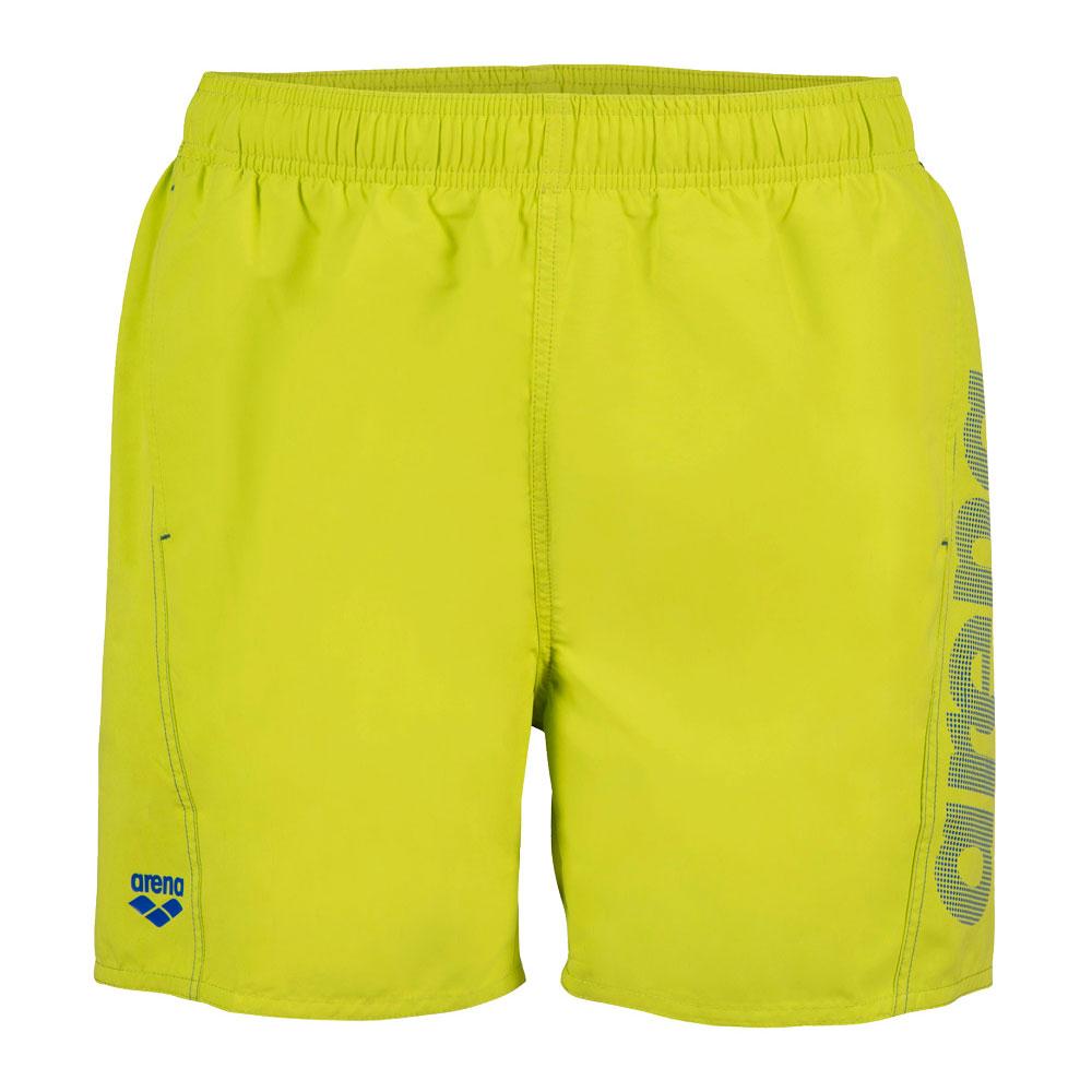 Arena шорты пляжные Arena Fundamentals Logo Boxer S-XXL soft green-neon blue