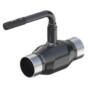 Шаровой кран Danfoss JiP Premium WW Ду 100 под приварку с рукояткой Ру25