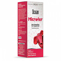 ORZAX Ocean Microfer Sirop шәрбаты - Балаларға арналған 250 мг темір к зі