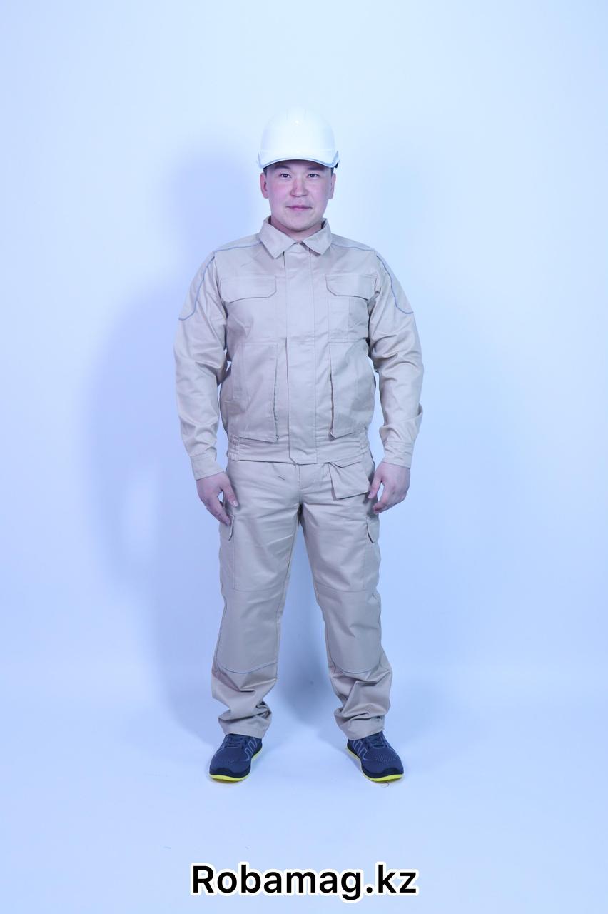 Антистатический костюм летний "Антистат" бежевый - фото 2 - id-p116552254