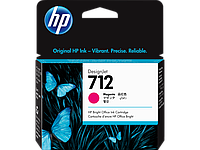 Картридж струйный HP 712 для HP DesignJet, 29 мл, Пурпурный/Magenta (3ED68A)