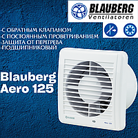 Вентилятор Blauberg Aero Kері клапаны бар дыбыссыз сору желдеткіші