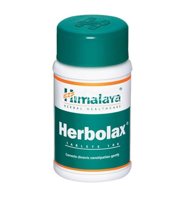 Легкое слабительное Герболакс "Herbolax" от Himalaya (100 таблеток) - фото 1 - id-p116553746