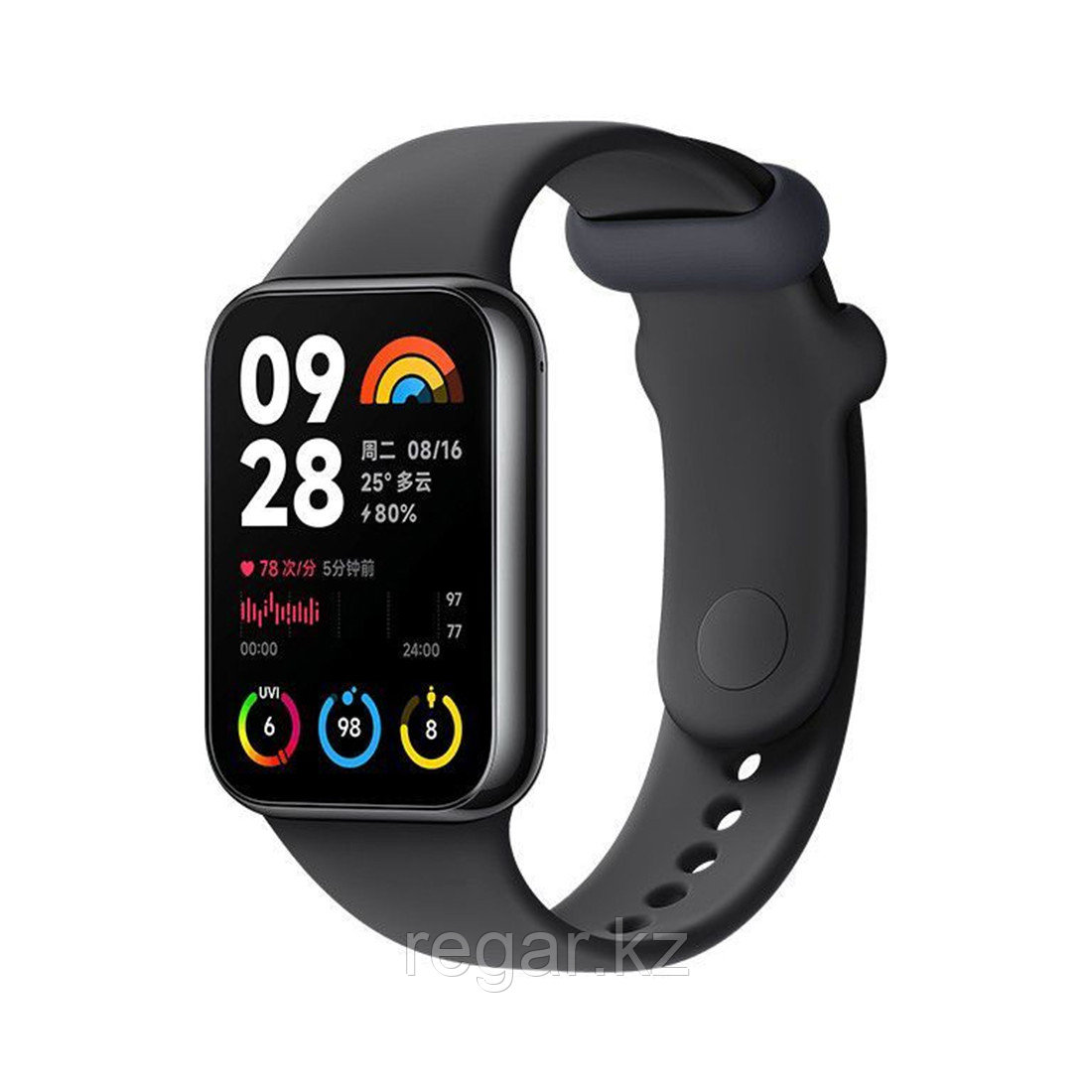 Фитнес браслет Xiaomi Smart Band 8 Pro Black, фото 1
