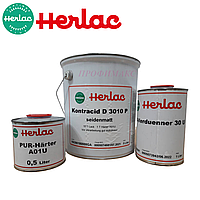 Лак 2-х компонентный мебельный полиуретановый Д3010, полуматовый, Herlac (Herberts)