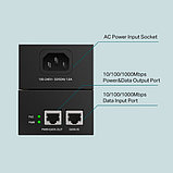 Инжектор PoE++ GbE Tp-Link POE170S <1 порт 10/100/1000 Мбит/с (разъём RJ45), IEEE802.3af/at/bt 60W передача до, фото 3