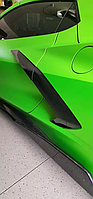 Карбоновый боковой воздухозаборник для Chevrolet Corvette C8 2020-2024+