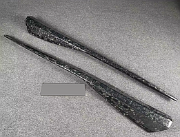 Карбоновые боковые юбки для Chevrolet Corvette C8 2020-2024+