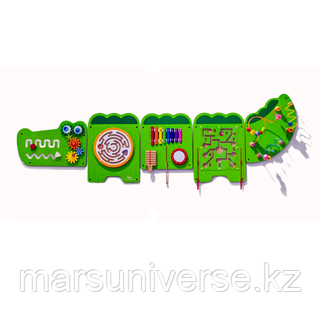 Большой крокодил ( бизиборд) 1870x610x15мм., фото 1