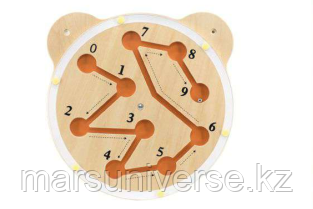 Цифровой лабиринт (бизиборд) 30*30*2.6cm