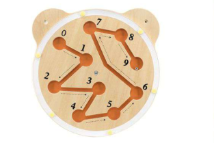 Цифровой лабиринт (бизиборд) 30*30*2.6cm