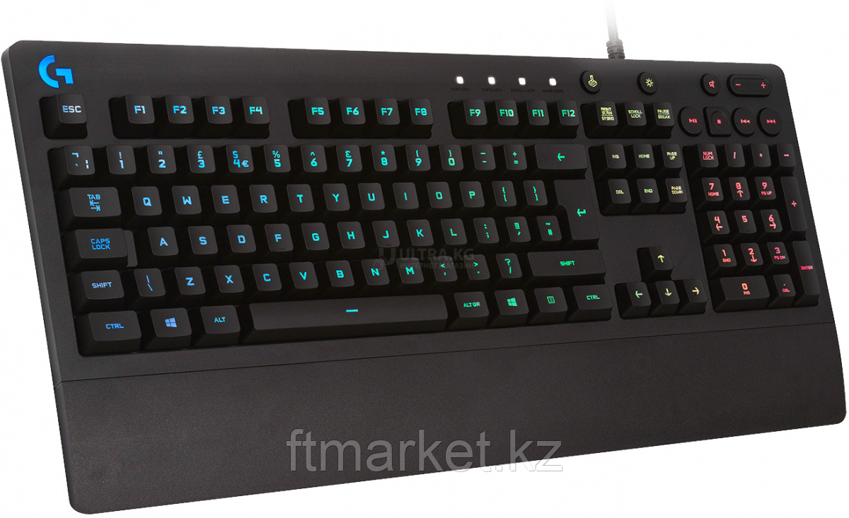 Клавиатура игровая Logitech G213 Prodigy RUS/USB/INTNL (920-008092) - фото 1 - id-p116457029