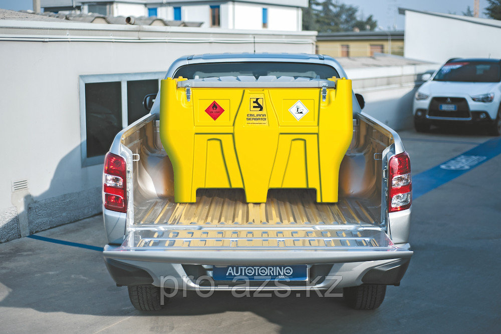 Емкость для дизтоплива 440л. Мобильная. Пикап версия. С насосом 12в, электронным счетчиком - фото 1 - id-p104061456