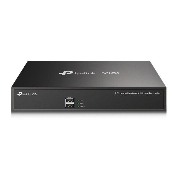 Цифровой видеорегистратор 4CH TP-Link VIGI NVR1008H <4 канала с разрешением до 5 МП с питанием PoE, 1 интерфей