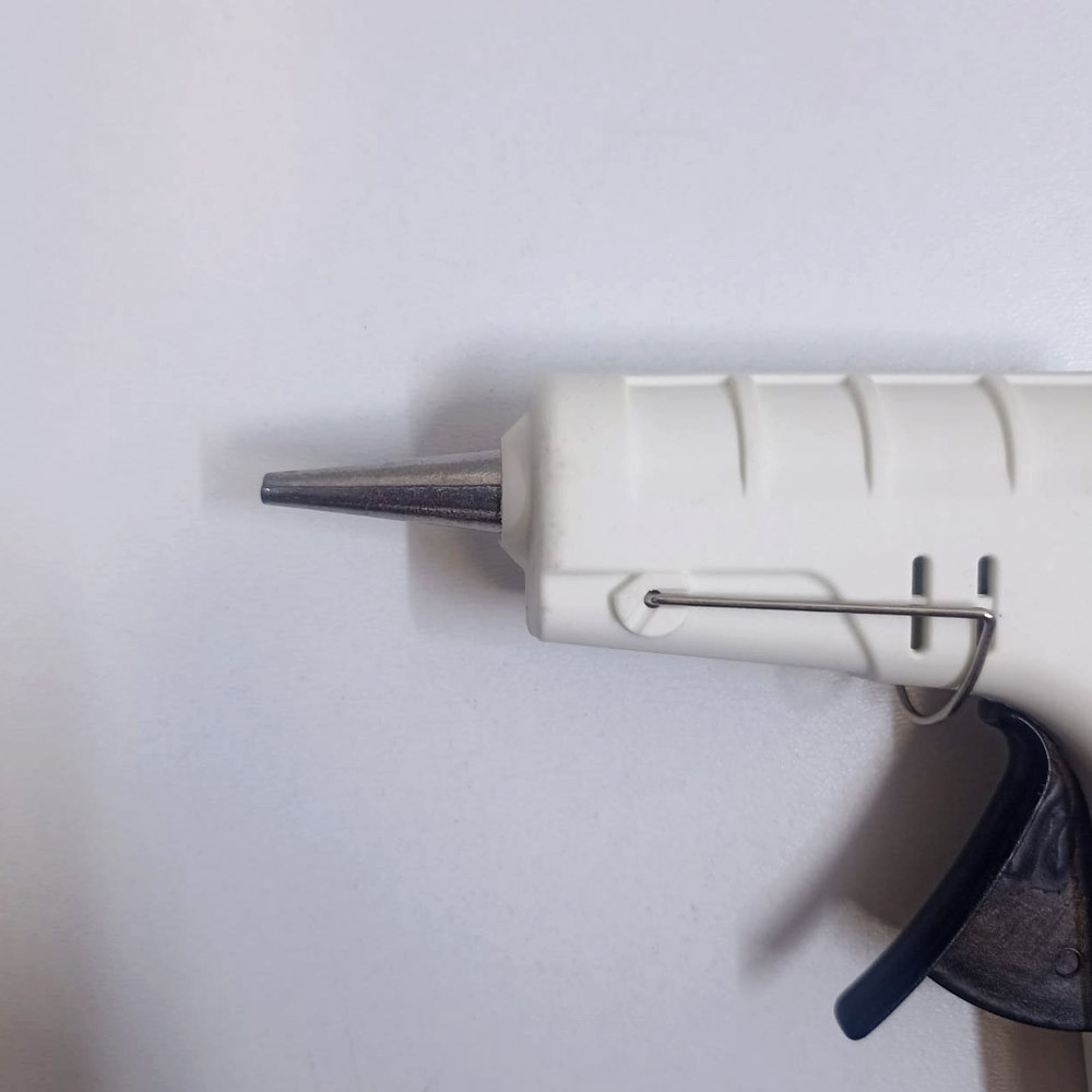МИНИ Клеевой пистолет Hot Melt Glue Gun белый - фото 7 - id-p116556408
