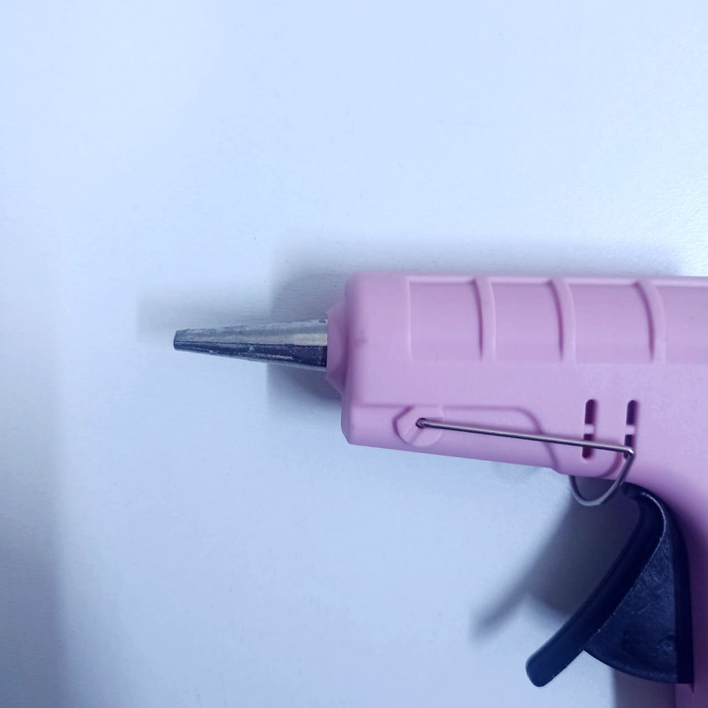 МИНИ Клеевой пистолет Hot Melt Glue Gun розовый - фото 8 - id-p116557099