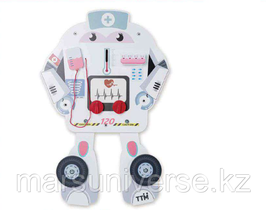 Робот - Доктор(Бизиборд) 38,5*58 см